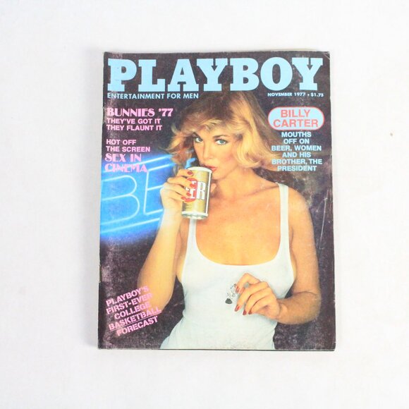 PLAYBOY Other - Vintage Playboy Art Memorabilia November 1977 Collectible Home Decor 70's Style